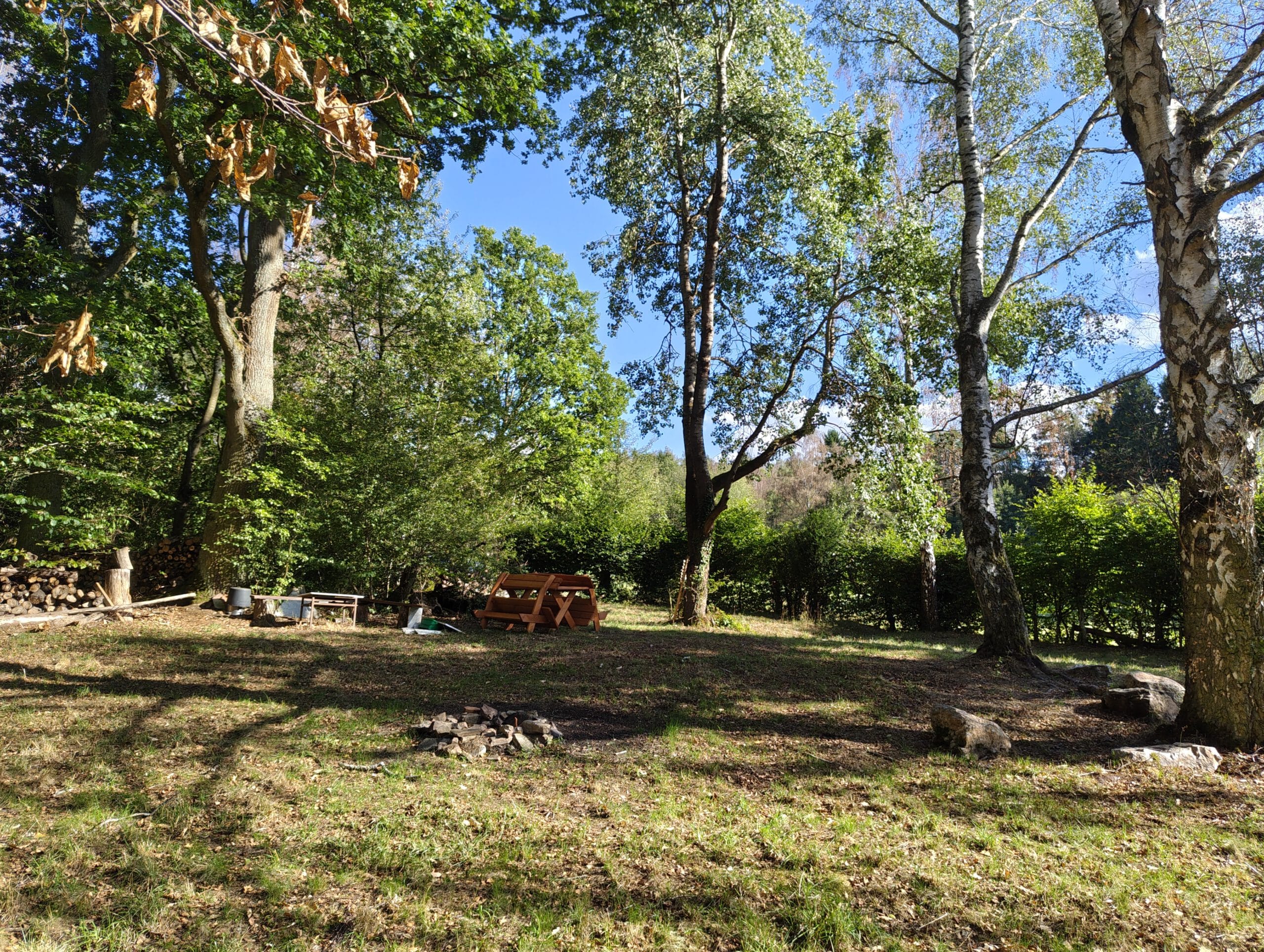 trekkingplatz im taunus